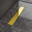 24" Modern Shower Linear Drain Polished Gold-413974930