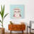 " Sloth With Bubble Gum " Painting Print-145526678