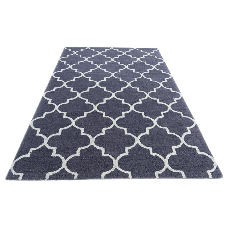 Iverson Navy Blue Rug
