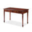 Bureau rectangulaire en bois massif avec 2 tiroirs Maroon-824741576