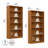 Doyno 71.46" H Manufactured Wood Standard Bookcase-102771610