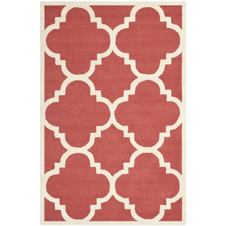 Cannen Hand Tufted Wool Geometric Rug