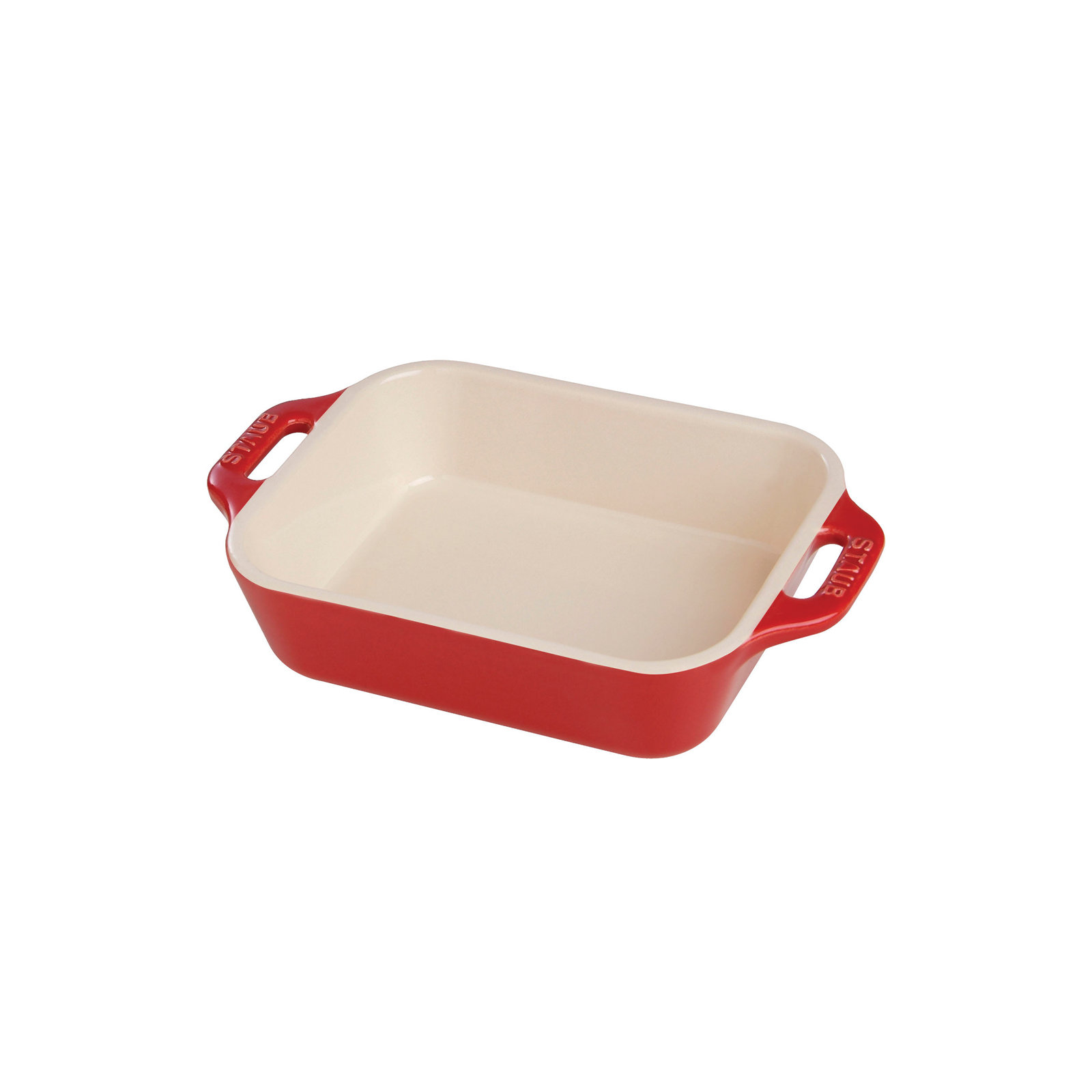 Staub Ceramic 6-inch Rectangular Baking Dish, Cherry