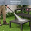 Ensemble de conversation modulaire de patio pour 6 personnes avec coussins, ensemble de conversation de 7 pièces HiPS-785953954-785953955