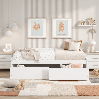 Daybed with 2 Storage Drawers