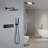 Thermostatic Complete Shower System with Rough in-Valve-98809852