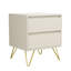 Almaas 45cm W Bedside Table-331642715