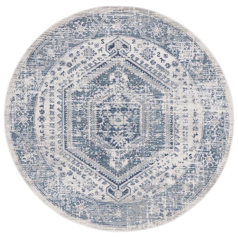 Madison 800 Performance Oriental Rug, Round 6'7"