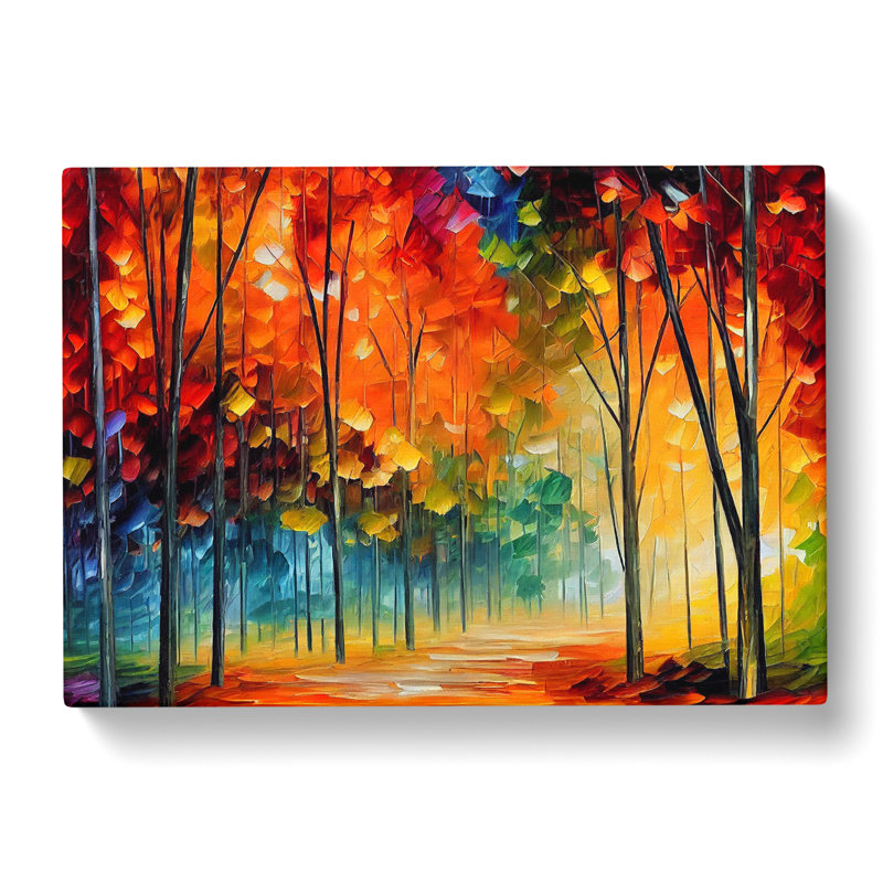 Pretty Forest Vol.7 Abstract - Wrapped Canvas, 35cm H x 50cm W x 3cm D