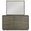 Commode 8 tiroirs avec miroir Prescott