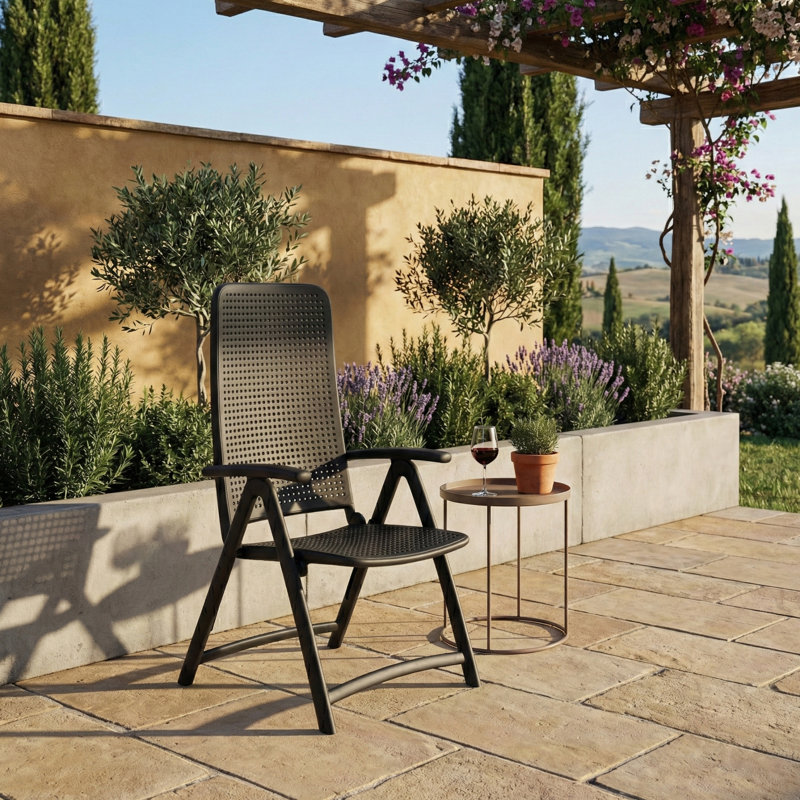 Darsena Nardi Garden Reclining Chairs, Anthracite