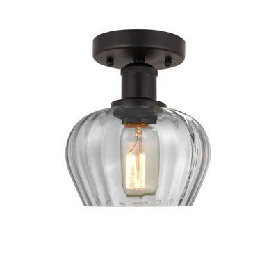 Noille Glass Semi Flush Mount