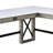 Devaansh L-Shaped Marble Look Top Writing Desk-191977781
