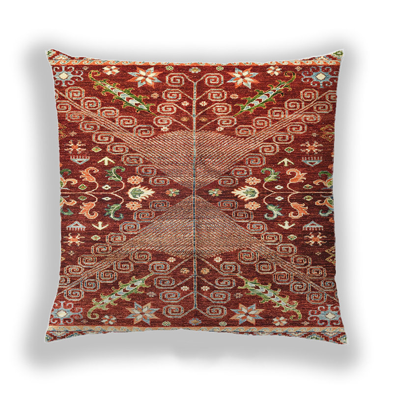 Coussin Abstract 2984, Microsuède