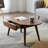 Jimon Solid Wood Top Coffee Table