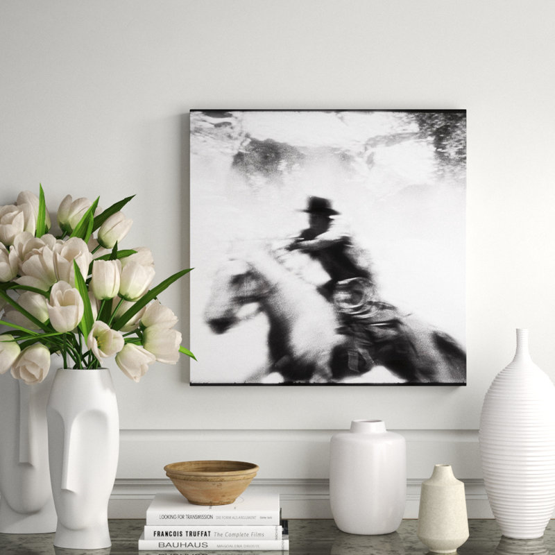 16mm Cowboy IV Print by Chris Dunker, 36" H x 36" W, Outdoor