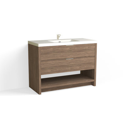 Vue 48" W Freestanding Single Bathroom Vanity