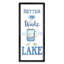 «Better To Wake At Lake Coffee», estampe numérique par Deb Strain-637017577-637017578