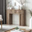 Console de rangement coulissante cannelée Aurel-246181402