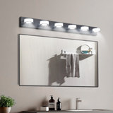 Waucoba 6 - Light LED Bath Bar