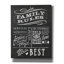 «Family Rules 1 V2» par Mary Urban, art mural sur toile-163105178