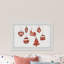 Christmas Baubles II - Single Picture Frame Painting-1128334361