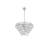 Charlotte 36 inch Crystal Chandelier in Chrome-406388838