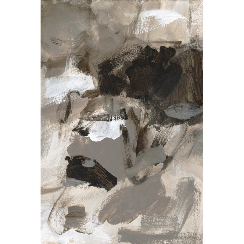 Mocha II by Christina Long - Wrapped Canvas Painting, 76cm H x 51cm W