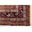 Tapis rouge Bijar 7 pi 6 po x 7 pi 7 po