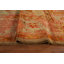 Tapis turc Oushak pré-1900 à teinture végétale antique noué à la main 10 x 17