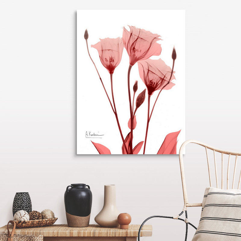 «Marvelous Gentian 1» par Albert Koetsier, reproduction sur toile, Toile tendue, H 40 po x l 30 po x P 1,5 po
