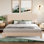 Avel Simple Rectangular Upholstered Platform bed