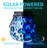 4.5 " Solar Powered Integrated LED Outdoor Hanging Light