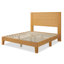 Base de lit plateforme en bois massif avec tête de lit 47,2 po Bilal-243718161-243718160