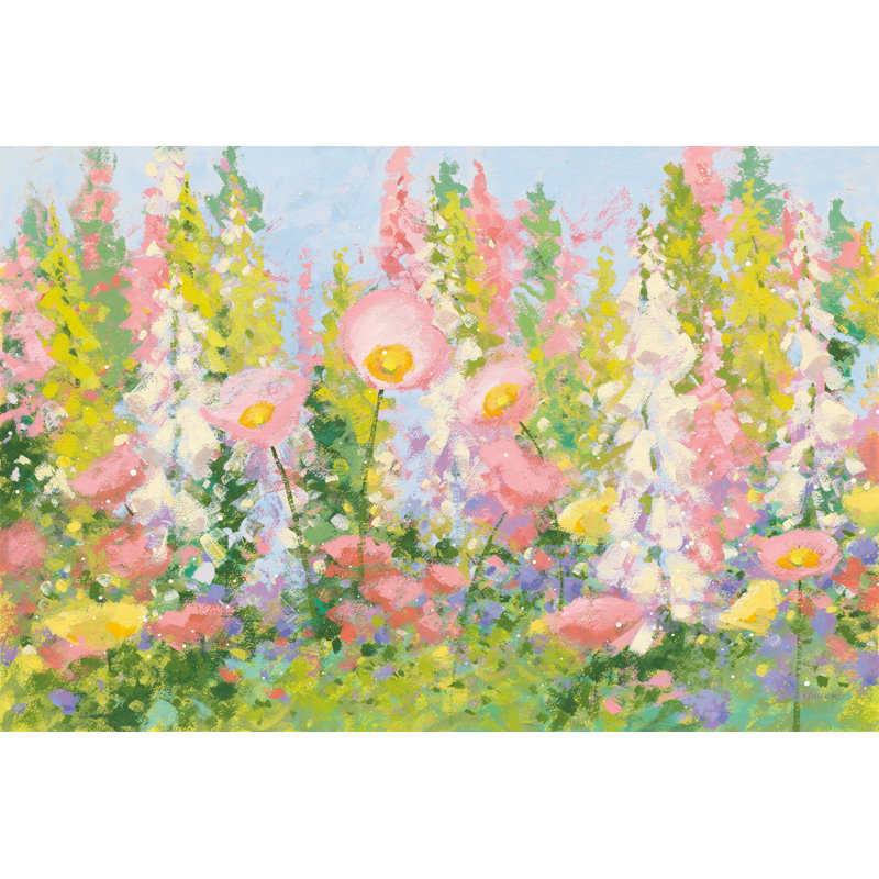 Garden Pastels I Blue Sky, H 12 po x l 18 po
