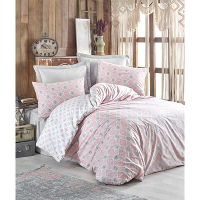 Peloquin Geometric Shapes Duvet Cover Set with Pillowcases