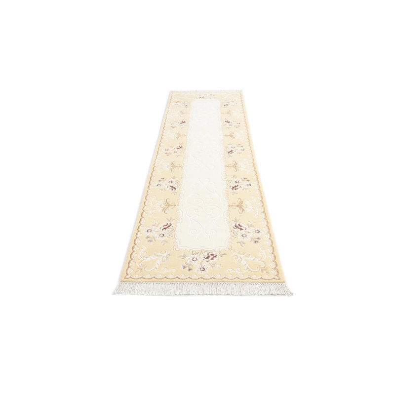 Tapis de couloir beige Munoz