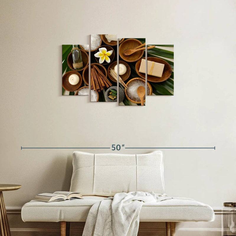 Kerrick Green Palm Spa, H 22 po x l 36 po