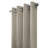 Veroniza Solid Semi-Sheer Grommet Single Curtain Panel-33199094-33199097