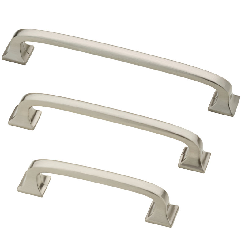3" Center to Center Arch Pull, Satin Nickel, 3"