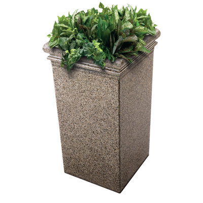 Pot de fleurs en béton® polymere StoneTec