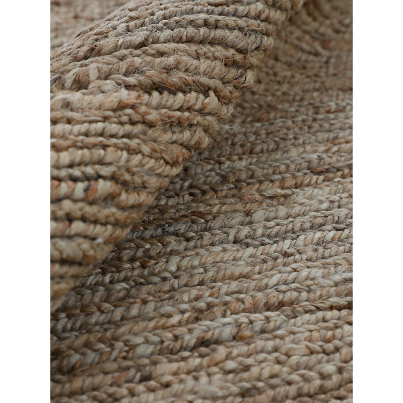 Nala Handwoven Nature Jute Beige Rug, Runner 75 x 350cm
