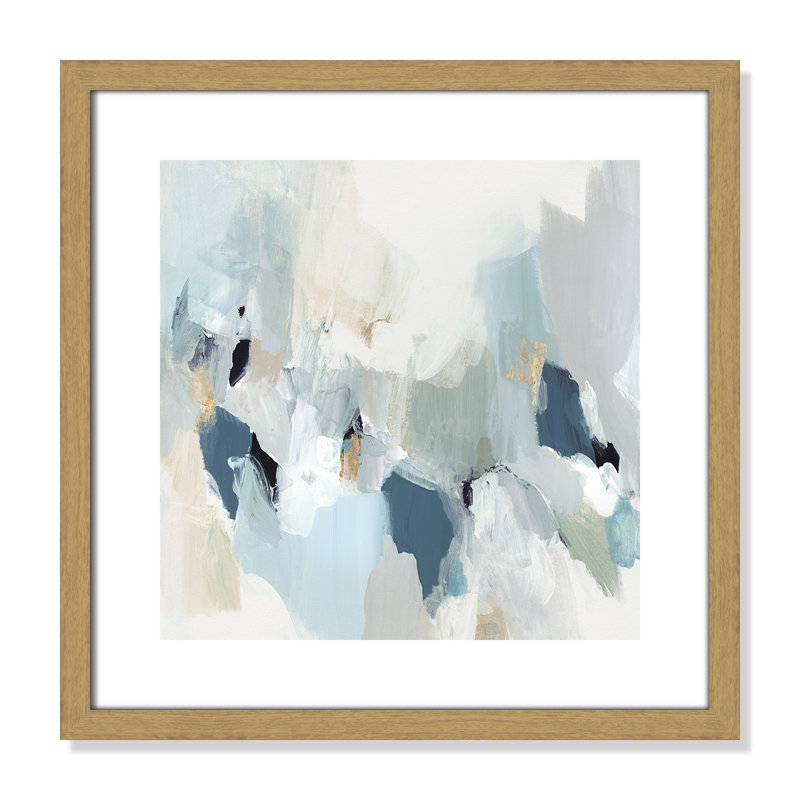 «Little Talks II» par Isabelle Z - reproduction d'art sur toile, Papier dans un cadre photo, H 28,75 po x l 28,75 po