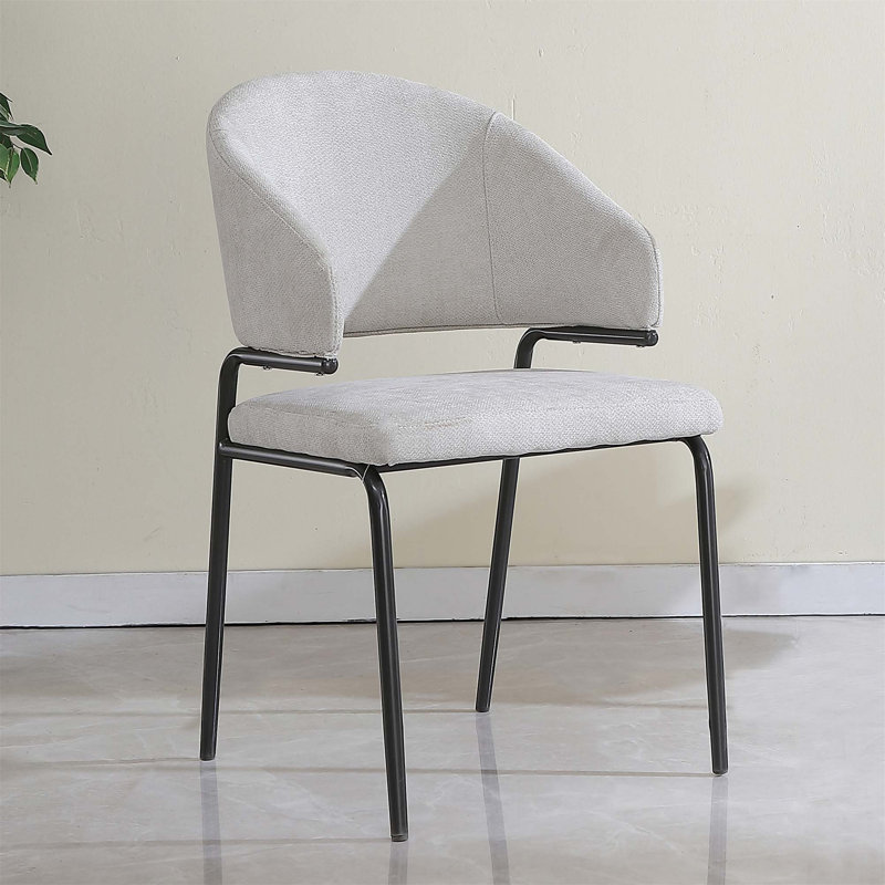 Chaise de salle à manger rembourrée Keala, 1