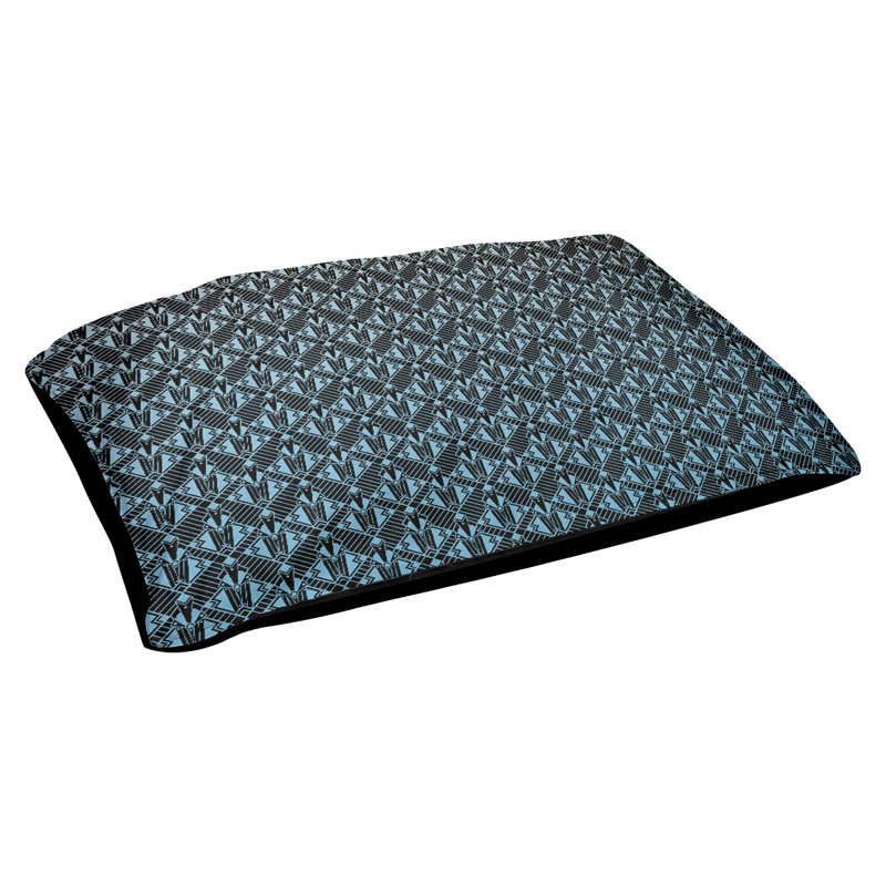 Coussin pour chien Byrge, Petit (l 29,5 po x P 19,5 po x H 9,5 po), Bleu foncé