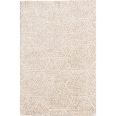 Brayden Studio® Davintinz Nivenski Cream Area Rug
