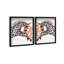 Oliver Gal Appaloosa Duo Horses - Luxury Shadowbox Framed Wall Art-1057171588-1057171589