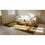 Antique Ningxia Hallway Runner Silk Gold Rug