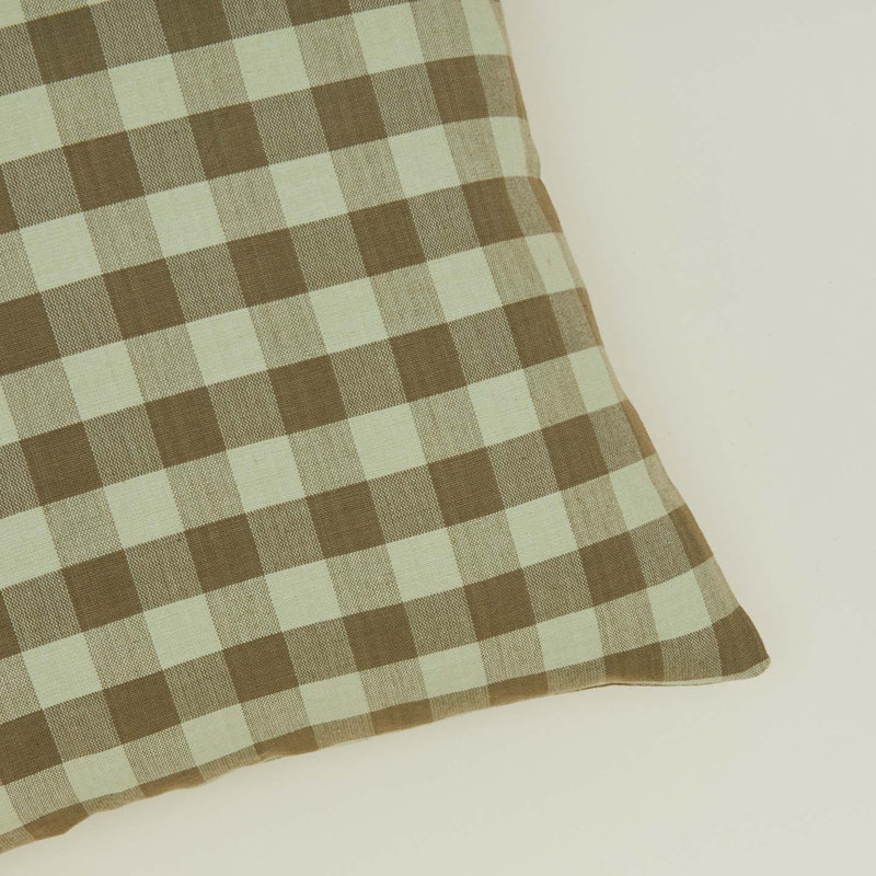 Essential Square Pillow Cover & Insert, Sage/Olive