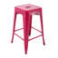 Tabouret de comptoir 24 po avec cadre en métal Juddson, ensemble de 4 tabourets d'intérieur et d'extérieur-1428507884-1397376350